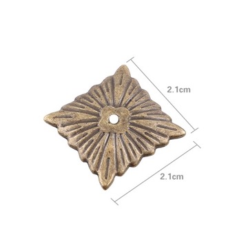 100 ГВОЗДЕЙ ДЛЯ ДЕКОРАТИВНОЙ ОБИВКИ МЕТАЛЛ 21X21MM