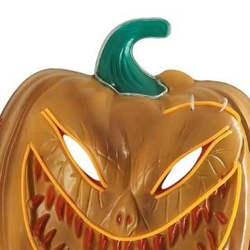 А/н с неоновой светодиодной маской на Хэллоуин