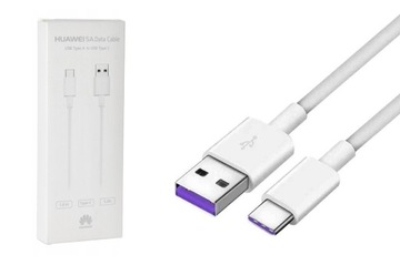 ОРИГИНАЛЬНЫЙ кабель HUAWEI AP-71 USB-C БЫСТРАЯ ЗАРЯДКА SUPER CHARGE 5А 1м