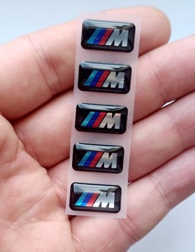 1x пакет BMW M M Performance, наклейка с логотипом для хромированных дисков 17x9 мм