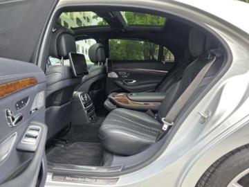 Mercedes Klasa S W222 Limuzyna 350 Blue TEC 258KM 2015 MERCEDES LONG S 350d 4MATIC, V6 3.0l diesel 258KM 1 właściciel od nowości, zdjęcie 23