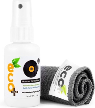 ECOMOIST CLEANING RECORDS WASHING VINYL VINYL CD DVD BLU-RAY 50 мл + ТКАНЬ