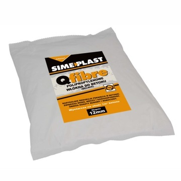 Polipropylenowe Włókna do Betonu QFIBRE 900g