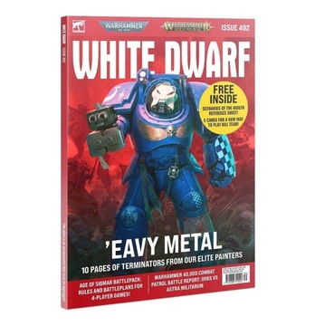 White Dwarf Issue 492 Magazyn Modelarski