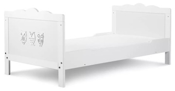 KLUPŚ DZIECIĘCE NIEMOWLĘCE ŁÓŻECZKO TAPCZAN 2W1 Z MATERACEM 140X70 CM