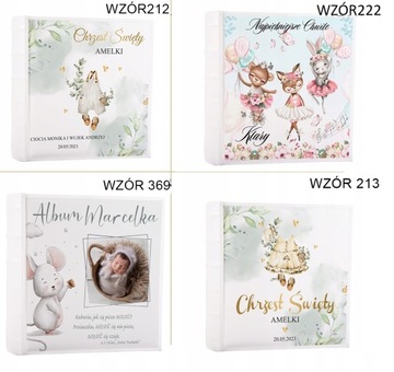 ДЕТСКИЙ АЛЬБОМ НА 300 ФОТОГРАФИЙ, ИМЯ РЕБЕНКА ПОДАРОК