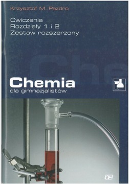 CHEMIA DLA GIMNAZJALISTÓW 1-2 ZESTAW ROZSZERZONY ĆWICZENIA PAZDRO
