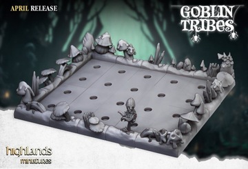 Поднос с модульным механизмом Swamp Highlands Miniatures