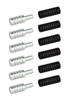 Kołek blatu stołu ustalający magnetyczny fi8x36,3mm SISO KOMPLET 6 sztuk