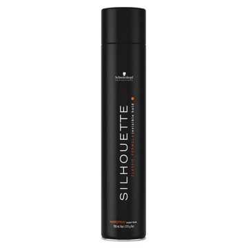 Lakier bardzo mocny do włosów Schwarzkopf Professional Silhouette 750 ml