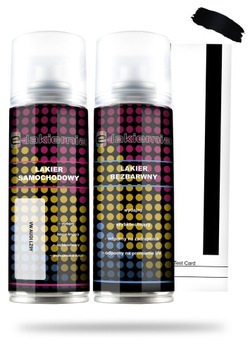 LAKIER SAMOCHODOWY VW AUDI LZ9Y w SPRAYU SPRAY + BEZBARWNY 200ml