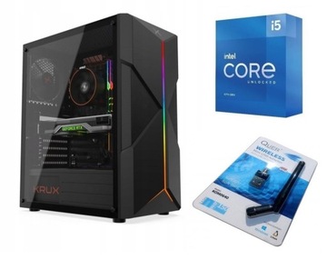 KOMPUTER GAMINGOWY DO GIER i5 12400 32GB RTX 4060 8GB SSD M.2 1TB W11 RGB