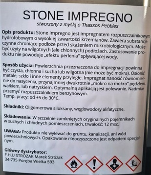 IMPREGNAT DO OTOCZAKÓW BIAŁYCH THASSOS