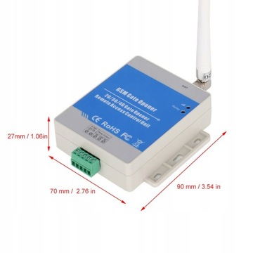Реле открытия ворот GSM