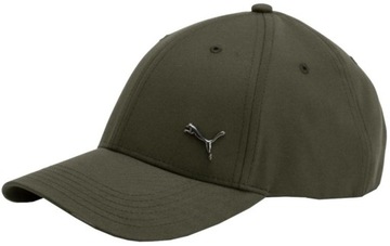 CZAPKA PUMA z daszkiem METAL CAT CAP -kolor zielony wojskowy R uniwersalny