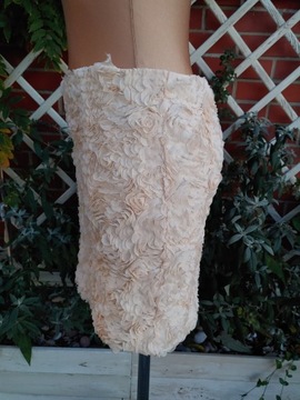 Bik Bok spódnica drapowana kwiaty 3D r. S