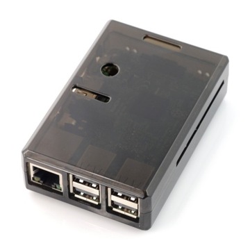 Obudowa Raspberry Pi 3B+/3B/2B przyciemniana