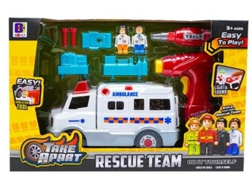 Samochód, Pogotowie, Ambulans do rozkręcania i skr