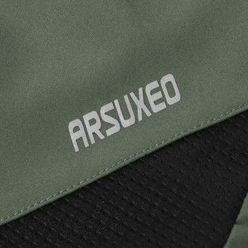 SPODENKI DO BIEGANIA ROWEROWE MĘSKIE 2w1 NA ROWER SPORTOWE RG ARSUXEO L