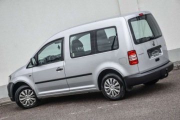 Volkswagen Caddy III Kombi Facelifting 1.6 TDI 75KM 2015 Volkswagen Caddy VW CADDY 1.6 TDI 5-MIEJSC Czujniki Parkowania HAK Gwaranc, zdjęcie 9