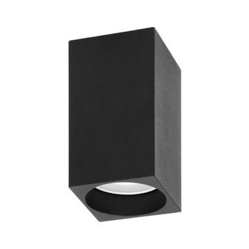 Downlight BARBRA DLS GU10 max 50W, kwadrat CZARNY