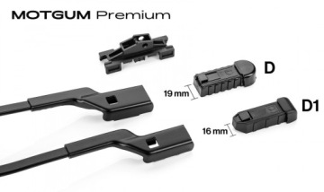 MOTGUM FLAT WIPER 600 мм 24