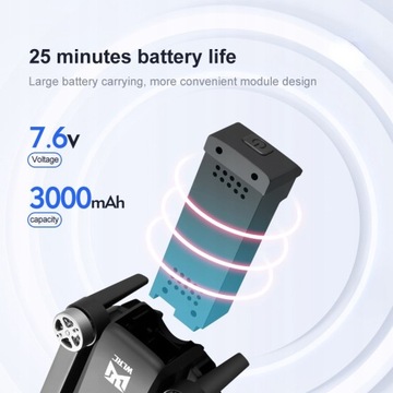 6K БПЛА GPS-воздушная камера с интеллектуальным возвратом