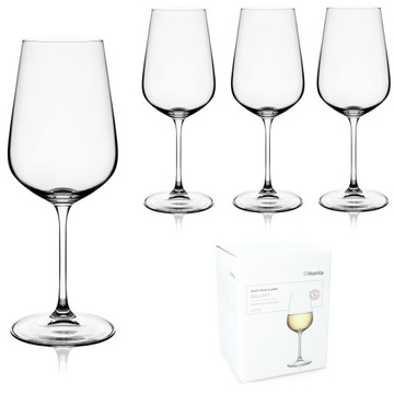 Kieliszek kryształowy do wina HOMLA 4szt 360ml