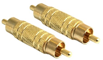 Przejście 1x RCA wt - 1x RCA wt (łącznik) 1 sztuka