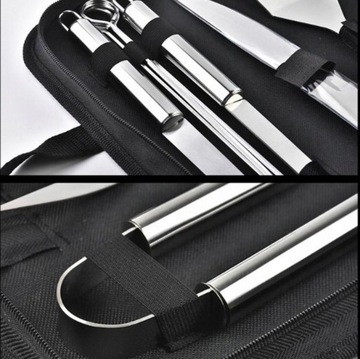 ГРИЛЬНЫЙ НАБОР АКСЕССУАРЫ Посуда для ГРИЛЯ ЧЕХОЛ ДЛЯ ВИНТОВКИ 10в1