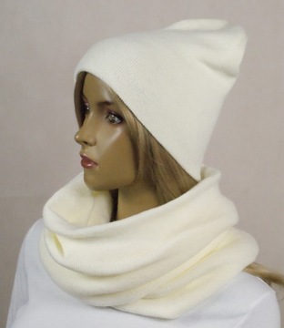 KOMPLET CZAPKA + KOMIN _SZAL_TUBA # 46