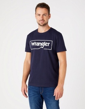 WRANGLER FRAME LOGO TEE MĘSKI T-SHIRT KOSZULKA 2XL