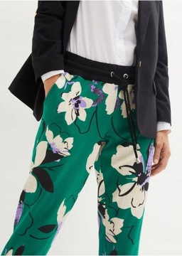 48 СПОРТИВНЫЕ БРЮКИ Bonprix С ЦВЕТОЧНЫМ ПРИНТОМ nvd