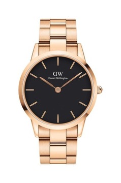 Daniel Wellington zegarek Iconic Link 40 męski kolor różowy DW00100344