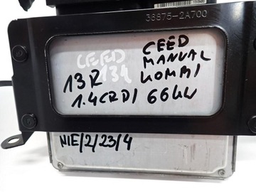 JEDNOTKA ŘÍZENÍ MOTORU 39130-2A720 KIA CEED II 1.4 CRDI 13R