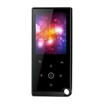 CZARNY ODTWARZACZ MP4 BLUETOOTH PRZYCISK EKRANU DOTYKOWEGO
