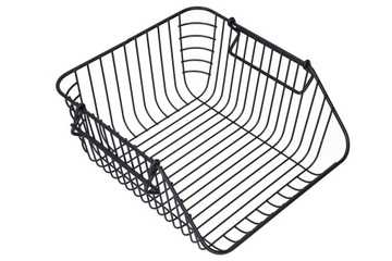 Корзина для фруктов из черного металла LOFT