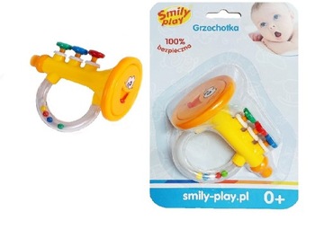 SMILY PLAY Grzechotka trąbka