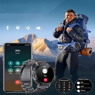 SMARTWATCH МУЖСКИЕ ФИТНЕС-ЧАСЫ С ШАГОМЕРОМ МОНИТОРИНГА АРТЕРИАЛЬНОГО ДАВЛЕНИЯ