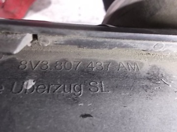 AUDI A3 8V3 LIFT 16-20 S-LINE ПЕРЕДНИЙ БАМПЕР ОРГ