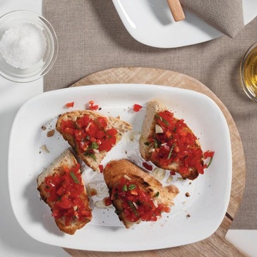 Блюдо Bormioli Rocco Parma 18 x 21 см стекло