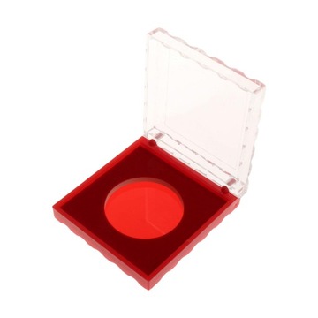 Display Box Coin Display Case Organizer Box Classical Clear Lid 40 coin