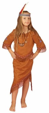 STRÓJ INDIANKA CÓRKA WODZA 110-116 cm 5-6 Lat