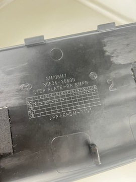 HYUNDAI SANTA FE I 1 2000 - 2006 LIŠTA VRSTVA NÁRAZNÍKU ZADNÍ 86636-26800