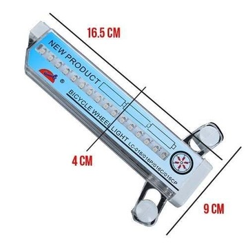 ВЕЛОСИПЕДНЫЕ ФОНАРИ НЕОНОВЫЕ СПИЦЫ СВЕТОДИОДНЫЕ ВЕЛОСИПЕДНЫЕ ФОНАРИ НА КОЛЕСАХ