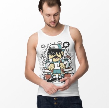 TANK TOP ANIMOWANE SCHOOL KID