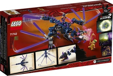 LEGO NINJAGO ОВЕРЛОРД ДРАКОН ВОИНЫ ДРАКОНА 7+