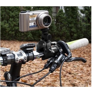 Mały Uchwyt Rowerowy do Kamery Sportowej GoPro Hero 13 insta 360 Śruba 1/4