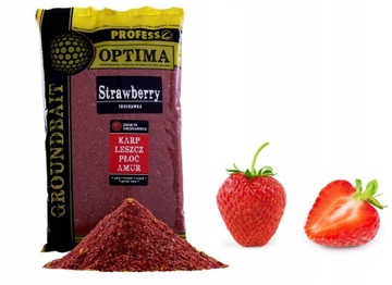 PROFESS - Zanęta - OPTIMA - 1kg - TRUSKAWKA