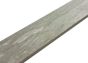 Cokół listwa ceramiczna ZION GREY 7,2x61 SZARY